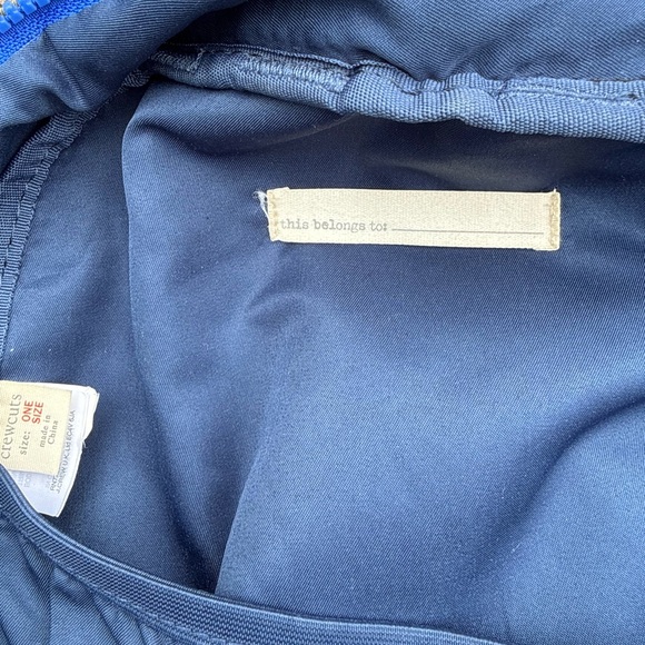 Crewcuts Green Camouflage Backpack with Blue Zipper - Picture 3 of 3